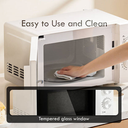 PowerPac Microwave oven 25L With 4 Power Level and Defrost Function (PPT725WH)