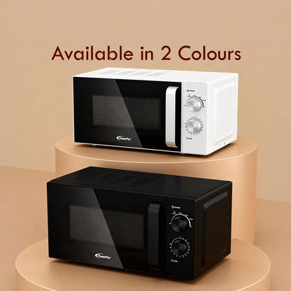 PowerPac Microwave oven 25L With 4 Power Level and Defrost Function (PPT725WH)