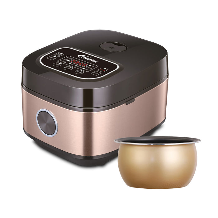 PowerPac Multi-Purpose Digital Rice Cooker 1.5L with Non-stick Inner Pot (PPRC312)
