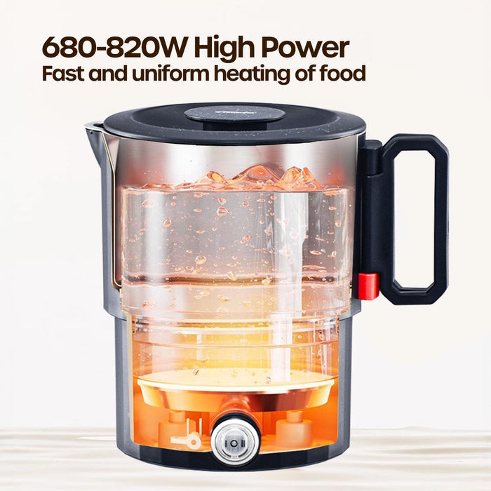 PowerPac Travel Jug, Universal Kettle Jug, Travel Jug, Stainless Steel Multi Cooker, Foldable Jug, Kettle Jug (PPJ2025)