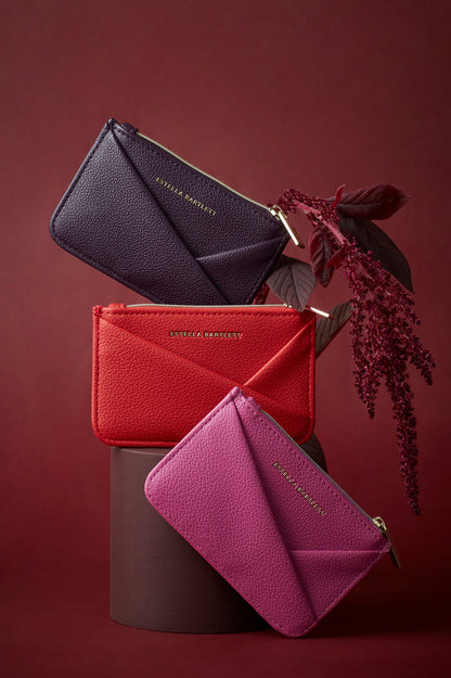 Puffy Pleated Card Purse