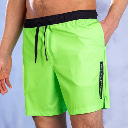 RSVLTS RSVLTS® DMT Collection "Neon Green" _ DMT Shorts 1.0 DMT Collection "Neon Green" _ DMT Shorts 1.0
