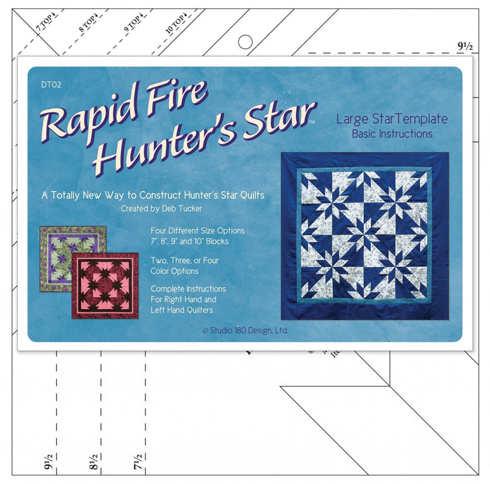 Rapid Fire Hunter's Star Large Star by Deb Tucker