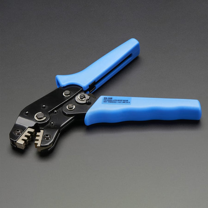 Ratcheting Crimper Pliers - 18-28 AWG by Adafruit - The Pi Hut