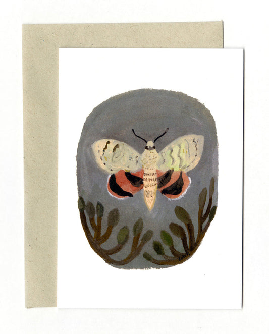 Red Underwing Moth card