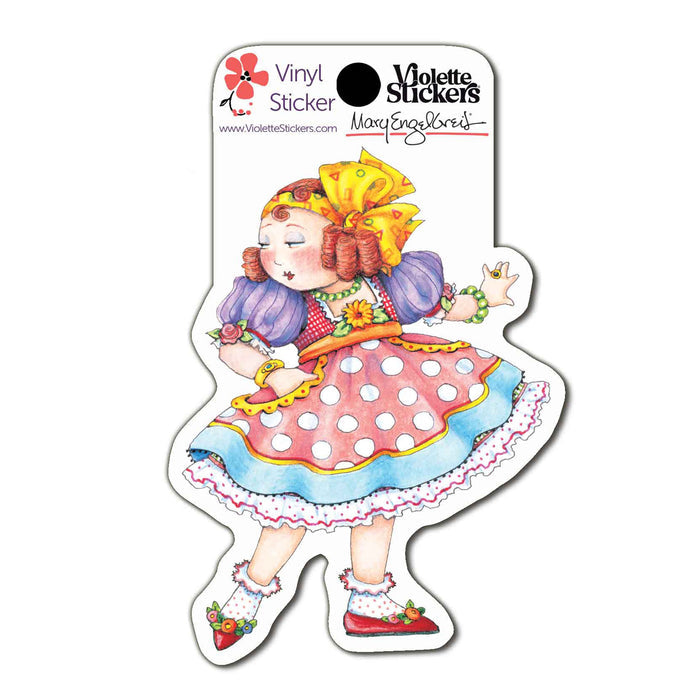 Refined Girl Vinyl Sticker