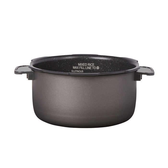 Replacement nonstick inner cooking pot with side handles for a Cuckoo rice cooker. (INNERPOT-CRP-J06)