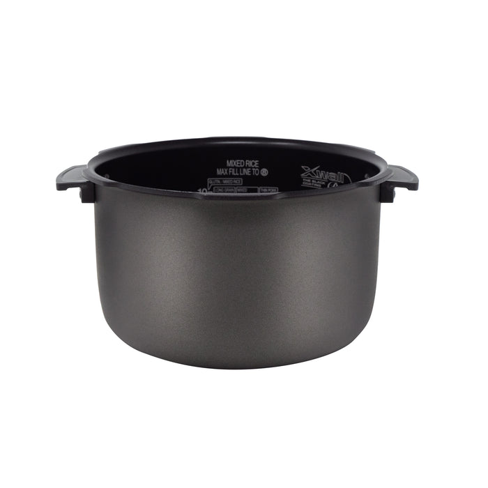 Cuckoo X-Wall nonstick replacement inner pot with side handles. (INNERPOT-CRP-PK10)