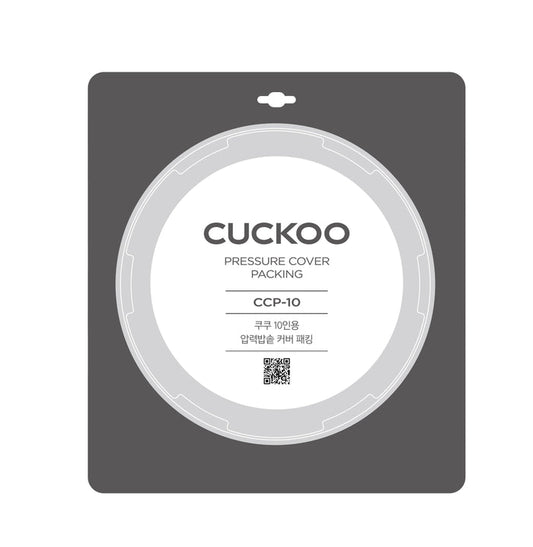 New Cuckoo pressure cover packing for 10-cup rice cookers (model CCP-10) in retail packaging. (CCP-10)