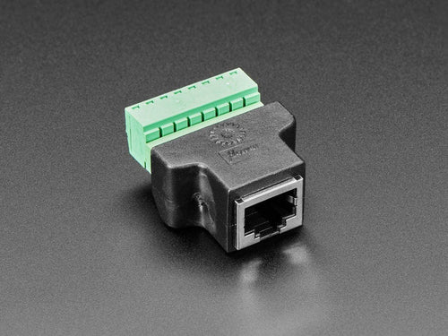 RJ-45 Terminal Block to Ethernet Socket Adapter by The Pi Hut - The Pi Hut