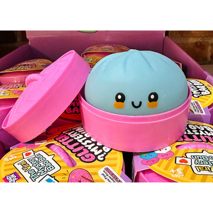 RMS/Crazy Fun Official Glitter Mystery Bao Bun Dumpling - Sensory Fidget Toy