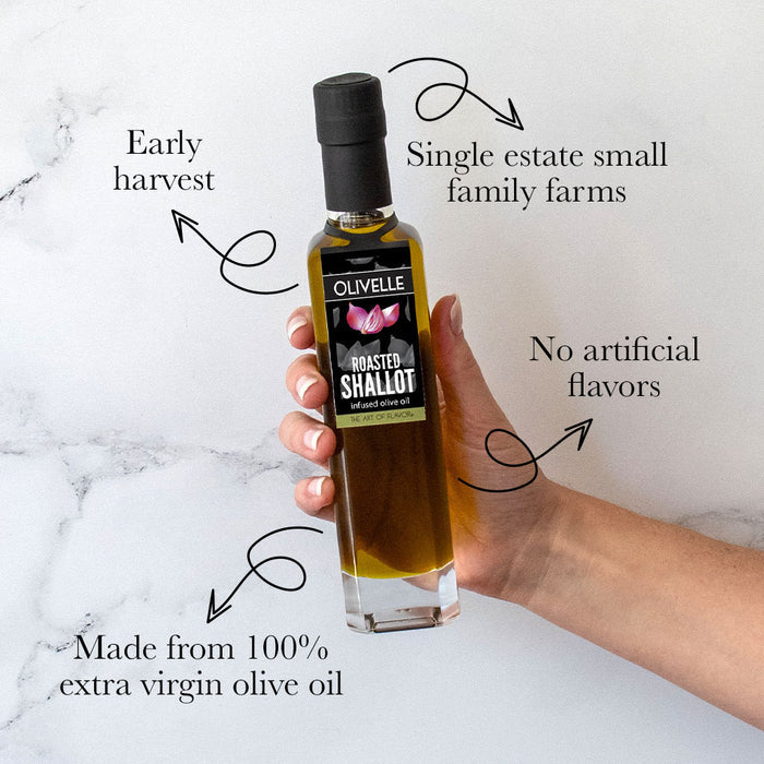 Roasted Shallot Infused Olive Oil