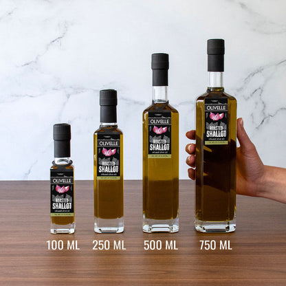 Roasted Shallot Infused Olive Oil Bottle Size