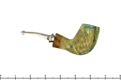 Blue Room Briars is proud to present this Ron Smith Pipe Bent Egg with Driftwood Finish