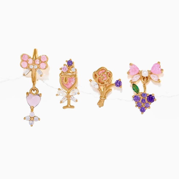 Rosé All Day Stud Set