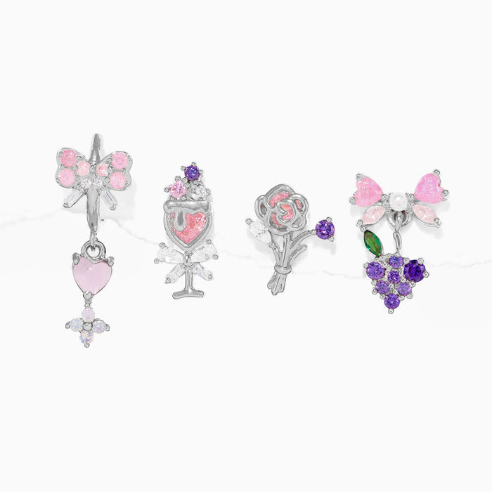 Rosé All Day Stud Set