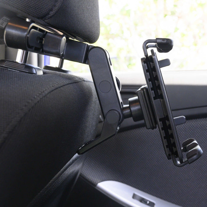 mount on headrest of vehicle