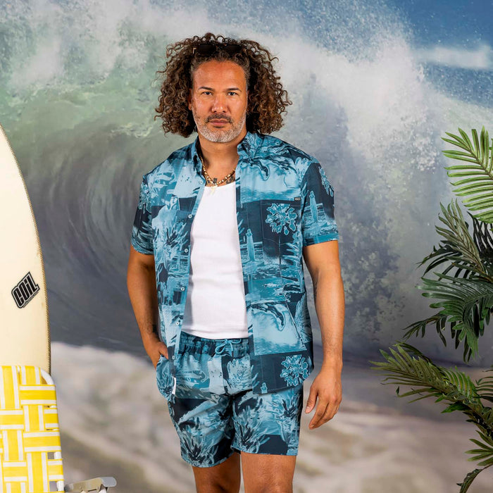 RSVLTS RSVLTS Short Sleeve Shirt RSVLTS Surf House – KUNUFLEX Short Sleeve Shirt RSVLTS Surf House – KUNUFLEX Short Sleeve Shirt