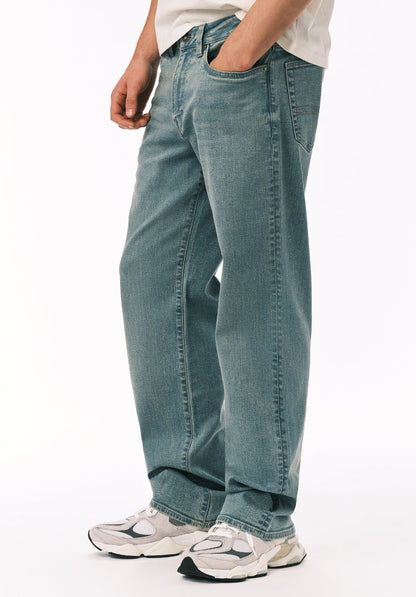 Buffalo Men Jeans Navy Denim Denim Pants Stretch