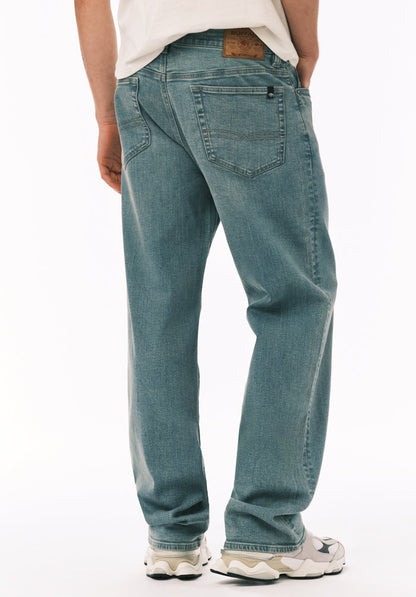 Buffalo Men Jeans Navy Denim Denim Pants Stretch