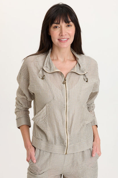 Wearables Ryker Waffle Weave Zip-Up Jacket