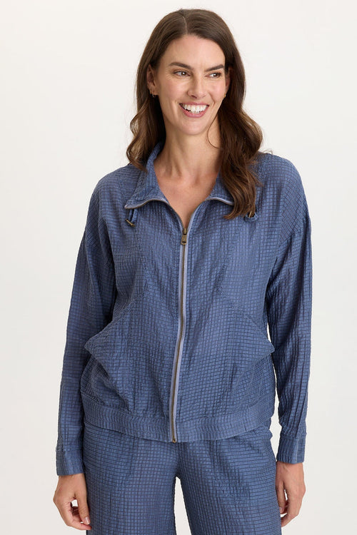 Wearables Ryker Waffle Weave Zip-Up Jacket
