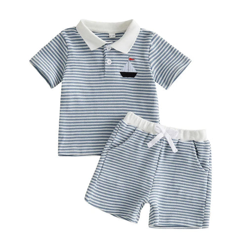 SAILBOAT Striped Summer Outfit