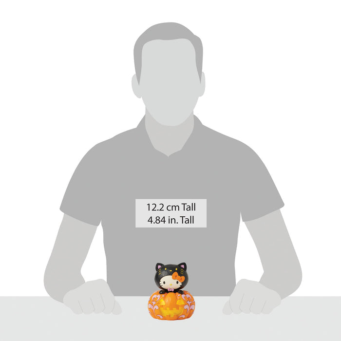 Sanrio by Jim Shore | Hello Kitty Black Cat Pumpkin | Figurine