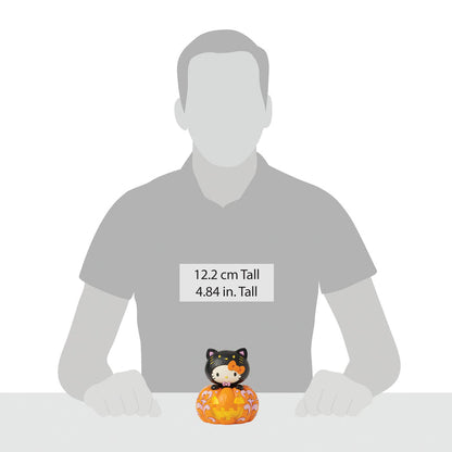 Sanrio by Jim Shore | Hello Kitty Black Cat Pumpkin | Figurine