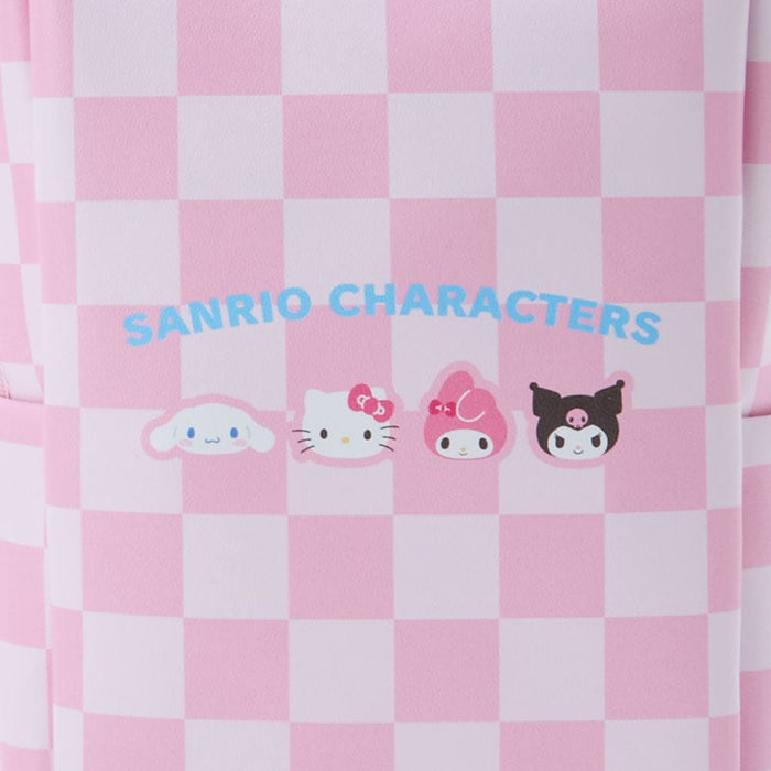 Sanrio Characters Clear Convertible Mini Tote (Pastel Check Series) Bags Japan Original