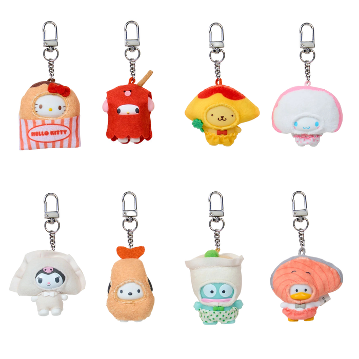 Sanrio Characters Japanese Side Dishes Keychain Blind Box (Secret Chibittomo Series) Accessory Japan Original
