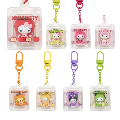 Sanrio Characters Mini Keychain Blind Box (Fruits Series) Accessory Japan Original