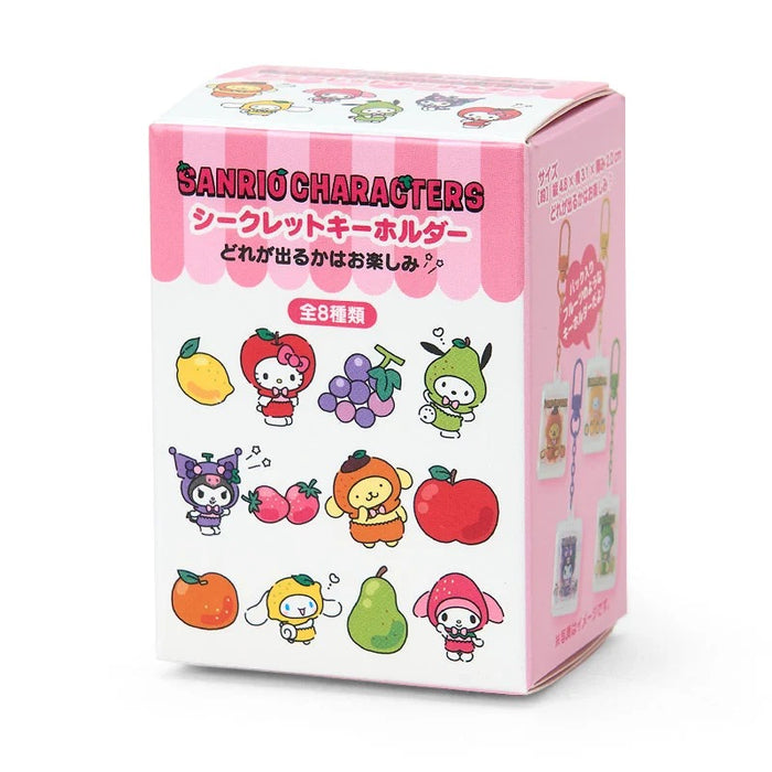 Sanrio Characters Mini Keychain Blind Box (Fruits Series) Accessory Japan Original