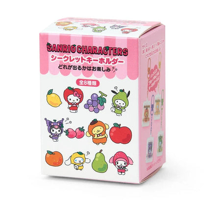 Sanrio Characters Mini Keychain Blind Box (Fruits Series) Accessory Japan Original