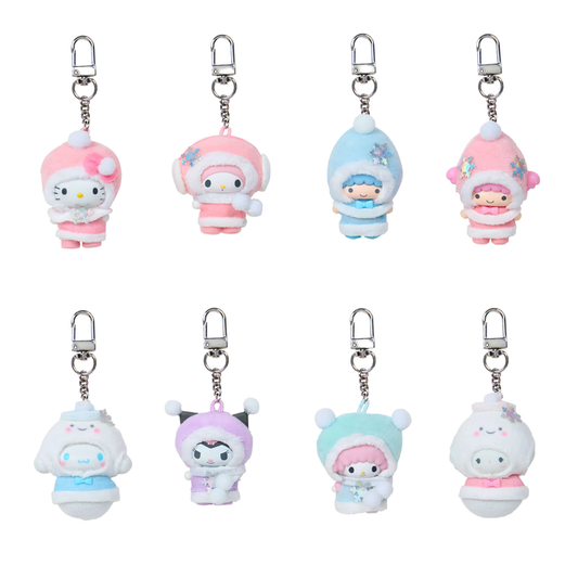 Sanrio Characters Snow Fairy Keychain Blind Box (Secret Chibittomo Series) Accessory Japan Original