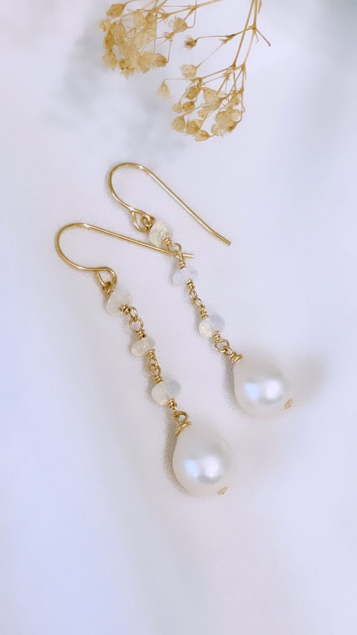Sasha earrings - Freshwater pearl