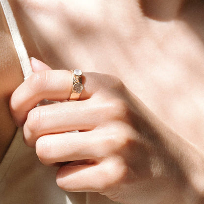 14kt Rose Gold Over .925 Sterling Silver
