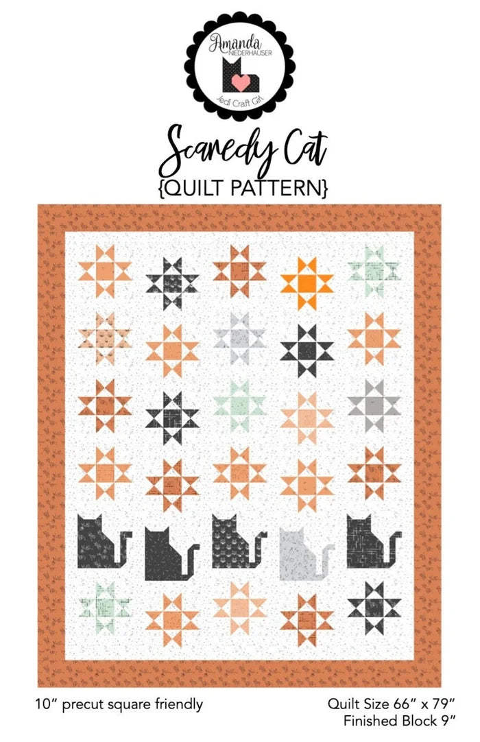 Scaredy Cat Quilt Pattern