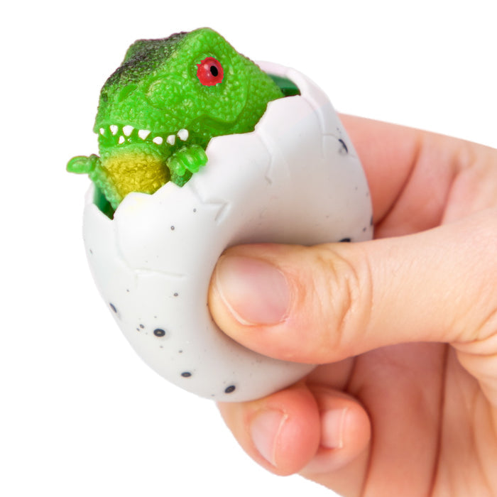Schylling 2.5 Inch Dino Hatchers - Squishy Squeeze Fidget Toy