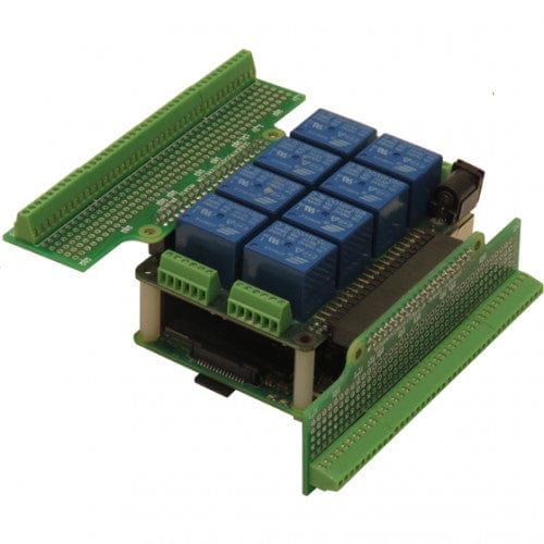 Screw Mount Breakout Card for Raspberry Pi (for 26-18 AWG wires) [Discontinued] by Sequent - The Pi Hut
