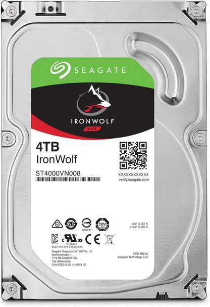 Seagate IronWolf 4TB NAS Internal HDD ST4000VNZ08