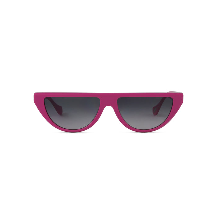 Fuchsia - Grey Gradient Lens