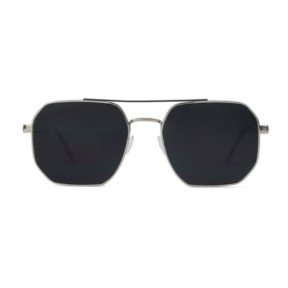 Silver / Black - Grey Polar Lens