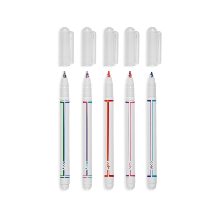 Seeing Double Fine Double Tip Markers - Set of 5