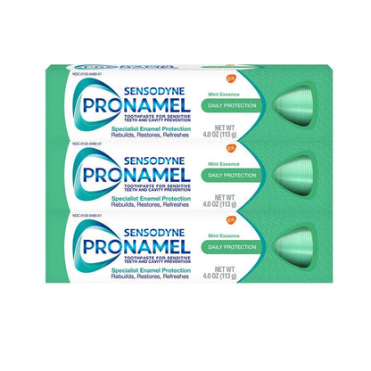 Sensodyne Pronamel Daily Protection Enamel Toothpaste for Sensitive Teeth, 3 Units/113g - 332760 Ebuystt