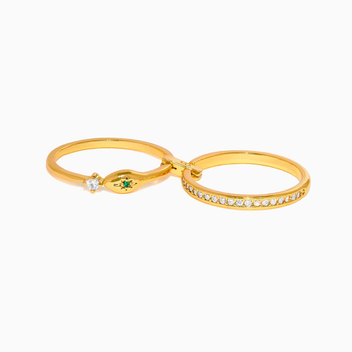 Serpent-tine Connecting Ring