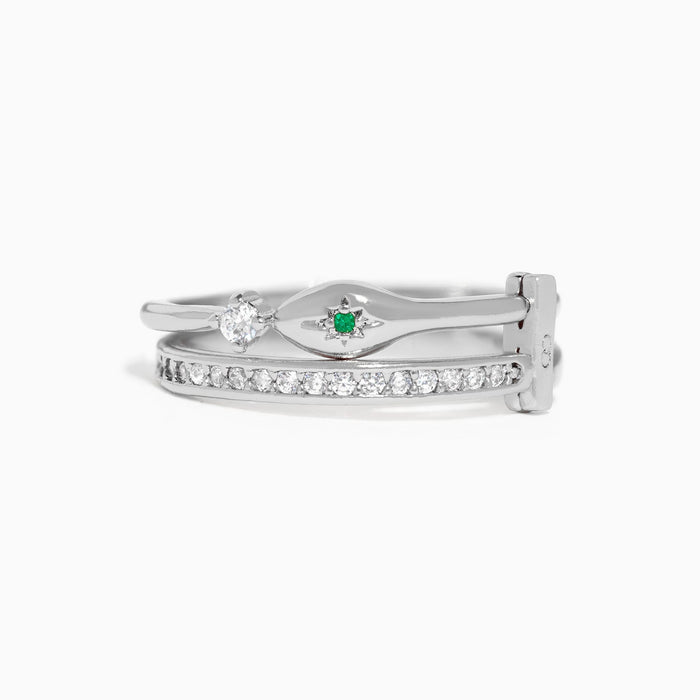 Serpent-tine Connecting Ring