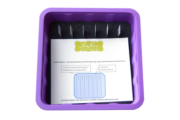 Sew Stack Machine Foot Box empty