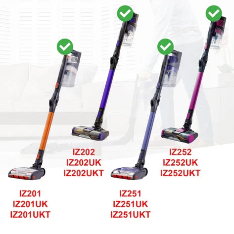SHARK Vacuum Tool Kit IZ201 IZ202 IZ251 IZ252 UKT Crevice Attachments Brush