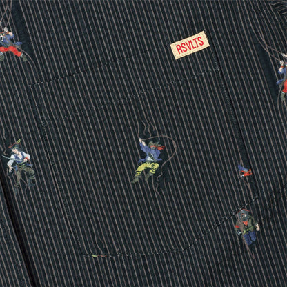 RSVLTS RSVLTS Short Sleeve Shirt Shiver Me Timbers – Stretch Seersucker Short Sleeve Shirt Shiver Me Timbers – Stretch Seersucker Short Sleeve Shirt